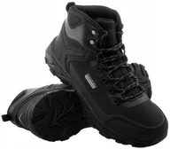 Buty trekkingowe męskie - Buty trekkingowe męskie Elbrus Męskie buty Elbrus Eglinter Mid Wp black/silver rozmiar 44 - miniaturka - grafika 1