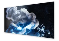 Dekoracje domu - Panel kuchenny HOMEPRINT Biało-niebieski dym 120x60 cm - miniaturka - grafika 1