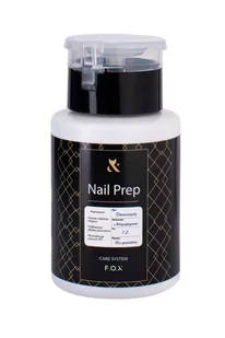 F.O.X Care system Nail Prep, 160 ml (dozownik z pompką) - Zmywacze i cleanery do paznokci - miniaturka - grafika 1