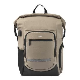 Plecak na laptopa HAMA Terra 15.6 cali Beżowy | Bezpłatny transport - Torby na laptopy - miniaturka - grafika 1