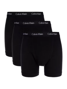 Bokserki w stylu retro o kroju classic fit w zestawie 3 szt. — długie nogawki - Majtki męskie - miniaturka - grafika 1