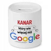 Skarbonki - Dla Archiwisty Skarbonka na Urodziny na Prezent z Nadrukiem ze Zdjęciem z N + Opakowanie na prezent (wzór 02) - miniaturka - grafika 1