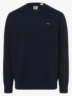 Levi's Męska bluza nierozpinana Mężczyźni Bawełna niebieski jednolity, S - Bluzy męskie - miniaturka - grafika 1