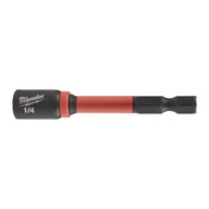 Klucze i nasadki - Milwaukee magnetyczna nasadka udarowa 1/4" x 65 mm 6-kątna Shockwave 4932492436 - miniaturka - grafika 1