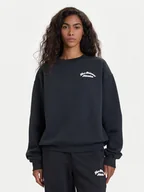 Bluzy damskie - New Balance Bluza WT53516 Czarny Relaxed Fit - miniaturka - grafika 1