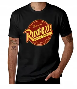 KOSZULKA Z NADRUKIEM MĘSKA ŚMIESZNA T-SHIRT RUSTEZE ZYGZAK MCQUEEN L - Koszulki męskie KOSZULKA Z NADRUKIEM MĘSKA ŚMIESZNA T-SHIRT RUSTEZE ZYGZAK MCQUEEN L - Koszulki męskie - miniaturka - grafika 1
