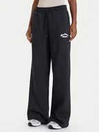 Spodnie sportowe damskie - New Balance Spodnie dresowe WP53902 Czarny Relaxed Fit - miniaturka - grafika 1