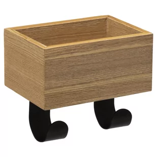 5five Simply Smart Wieszak do przedpokoju z 2 haczykami i półką, 20 cm - Wieszaki do szafy - miniaturka - grafika 1