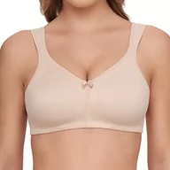 Biustonosze - Susa Damski biustonosz bez fiszbin, beżowy (Cappuccino 103), 80G - miniaturka - grafika 1