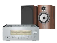 Zestawy stereo - Yamaha A-S3200 (srebrny) + 706 S3 (mokka) - miniaturka - grafika 1