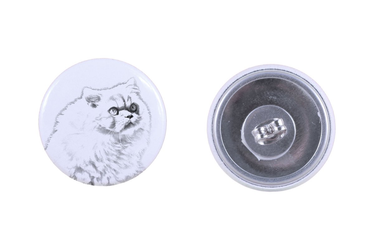 Himalajski - kolczyki z ukochanym kotem, własne foto, idealny gadżet dla miłośników kotów marki Art.-Dog