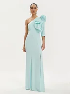 Sukienki - Rinascimento Sukienka wieczorowa CFC0117459003 Niebieski Regular Fit - miniaturka - grafika 1