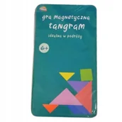 Układanki dla dzieci - Podróżna gra magnetyczna TANGRAM 4KIDZ - miniaturka - grafika 1