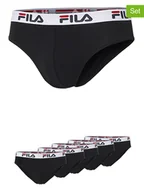 Majtki męskie - Fila Slipy (5 par) w kolorze czarnym - miniaturka - grafika 1
