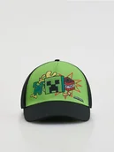 Czapki damskie - Reserved - Czapka z daszkiem Minecraft - wielobarwny - miniaturka - grafika 1