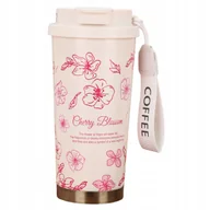 Kubki termiczne - Kubek Termiczny 500Ml Ze Słomką Na Kawę Herbatę Zimne Napoje Kolorowy - miniaturka - grafika 1