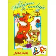 Kolorowanki, wyklejanki - Pasja  Jelonek Wklejam i maluję - miniaturka - grafika 1