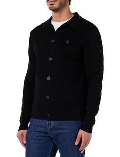 Swetry męskie - Merc Rathbone sweter męski, czarny, XS - grafika 1