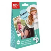 Zabawki kreatywne - Apli Kids Zestaw artystyczny Baletnica - miniaturka - grafika 1