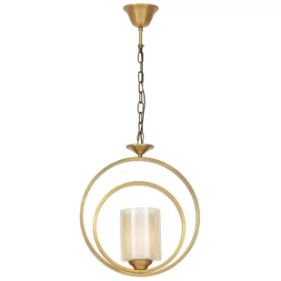LAMPA WISZĄCA LOFT ZŁOTA DARTON W1 - Lampy sufitowe - miniaturka - grafika 1