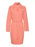 Kurtki damskie - Vero Moda Trencz 10281638 Różowy - miniaturka - grafika 1