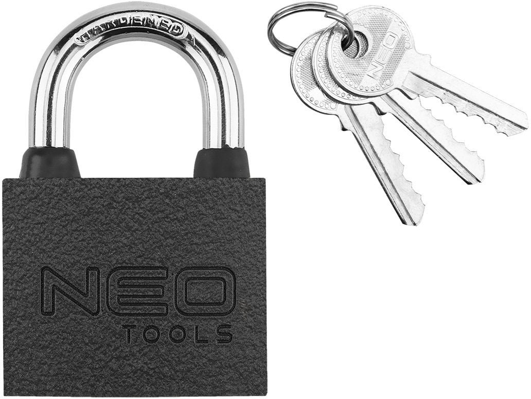 Neo Kłódka 50 mm, 3 klucze