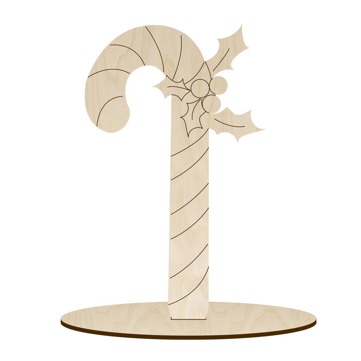 Figurki z Grawerem na Podstawce 10SZTUK Drewniane Ozdoby Świąteczne na Stół