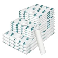 Pokrowce na ubrania - Sillar worek próżniowy na ubrania 11x rozmiary: 40x60 60x80 70x100 pompka - miniaturka - grafika 1