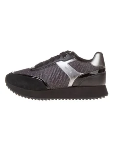 Geox Sneakersy "DORALEA" w kolorze czarnym - Trampki damskie - miniaturka - grafika 1