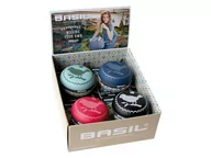 Dzwonki do roweru - Basil BOHEME ding-dong dzwonek, wielokolorowa, 8 x 8 x 6 cm 50437 - miniaturka - grafika 1