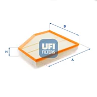 Filtry powietrza - Filtr powietrza UFI Filtry 30.367.00 - miniaturka - grafika 1