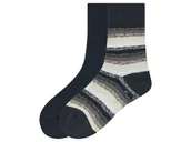 Skarpetki dla dzieci - pepperts!® Skarpetki termiczne dziecięce, 2 pary (39/42, Niebieski/granatowy) - miniaturka - grafika 1