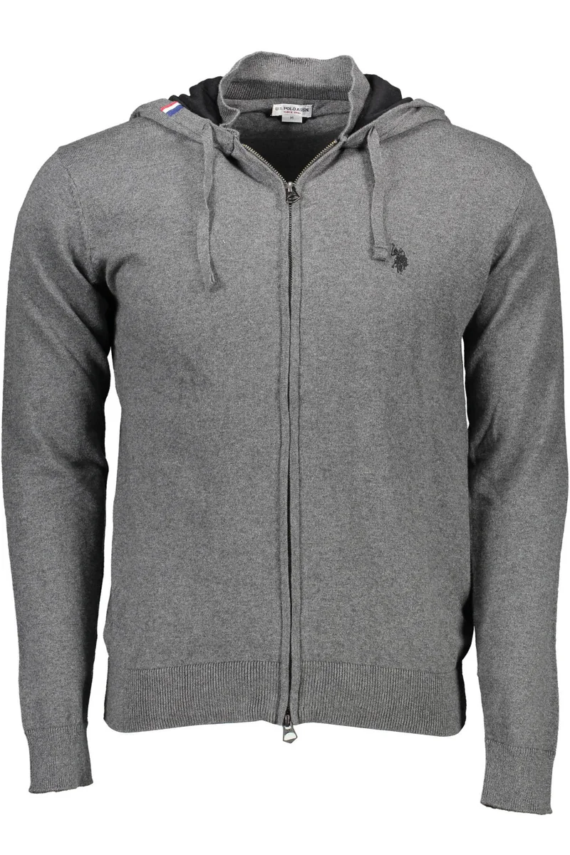 US POLO ASSN. SZARY KARDIGAN MĘSKI 2XL