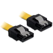 Kable komputerowe i do monitorów - Delock Kabel do dysku DATA 30CM Z ZATRZASKAMI METALOWYMI (KRÓTKIE WTYCZKI) (82473) - miniaturka - grafika 1