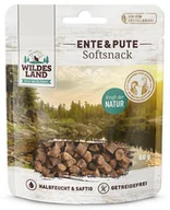 Przysmaki dla kotów - Wildes Land Cat Softsnack Ente & Pute 50g - miniaturka - grafika 1