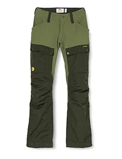 Spodnie damskie - Fjallraven Fjallraven damskie spodnie Keb Trousers Curved W Short Pants, Deep Forest-Laurel Green F89852S - grafika 1