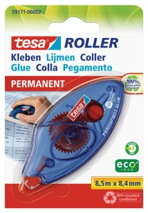 Tesa Tesa Klej w taśmie 8,4mm 8,5m jednorazowy (59171-00002-03) - Przybory szkolne - miniaturka - grafika 2