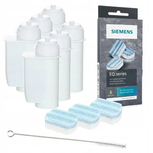 6x Filtr +tabletki Do Ekspresu Siemens Eq6 Eq3 Eq9 - Akcesoria i części do ekspresów do kawy - miniaturka - grafika 1