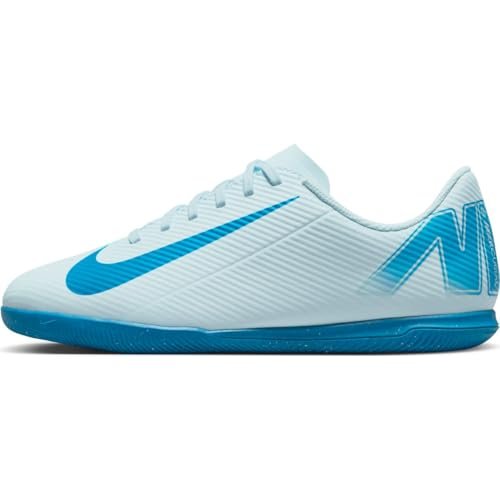NIKE Buty piłkarskie dla dzieci unisex Vapor 16 Club Ic, Lodowiec niebieski czarny, 33.5 EU