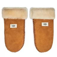 Rękawiczki dla dzieci - UGG Rękawiczki dziecięce K Sheepskin Mitten W Stitch 20095 Chestnut - miniaturka - grafika 1