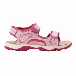 Buty dla dziewczynek - Sandały dziecięce Jack Wolfskin TARACO BEACH SANDAL K soft pink - 27 - grafika 1