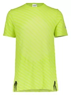 Koszulki sportowe męskie - asics Koszulka sportowa w kolorze jaskrawozielonym - miniaturka - grafika 1