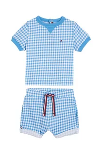 Dresy i komplety dla chłopców - Tommy Hilfiger komplet niemowlęcy kolor niebieski - grafika 1