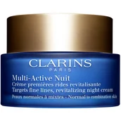 Kremy do twarzy - Clarins Multi-Active Nuit Night Odmładzający Krem na noc każda cera 50ml - miniaturka - grafika 1