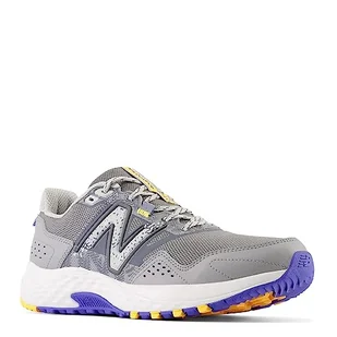 New Balance Damskie buty do biegania w terenie 410 V8, Blacktop/Marine Blue/Shadow Grey, 42 EU - Koszulki i topy damskie - miniaturka - grafika 1
