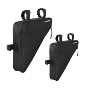 Sakwy rowerowe - Kross, Sakwa na ramę, Roamer Triangle M, czarny, 32x5x12 cm - miniaturka - grafika 1