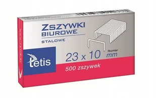 TETIS Zszywki biurowe 23/10 - Zszywki - miniaturka - grafika 1