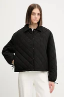 Kurtki damskie - Guess kurtka BIANCA kolor czarny przejściowa V5YL13 WHE92 - miniaturka - grafika 1