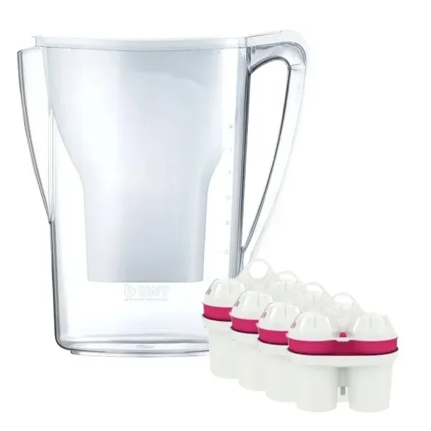DZBANEK Filtrujący Wodę BWT AQUALIZER HOME 2,7L + WKŁADY Magnezowe Mg2+ 4+1