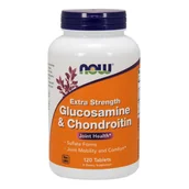 Stawy, mięśnie, kości - Now Foods Glucosamine & Chondroitin Extra Strength 120 tabl. (Now Foods) TT001149 - miniaturka - grafika 1